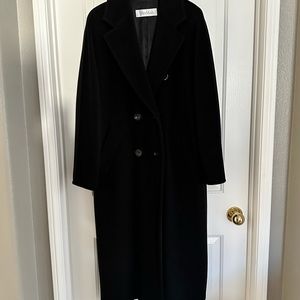 Max Mara full length wool coat